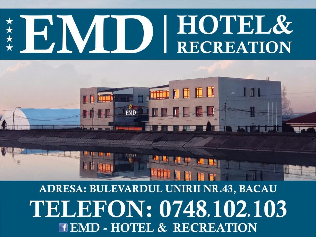 Hotel Emd Bacău Exterior photo